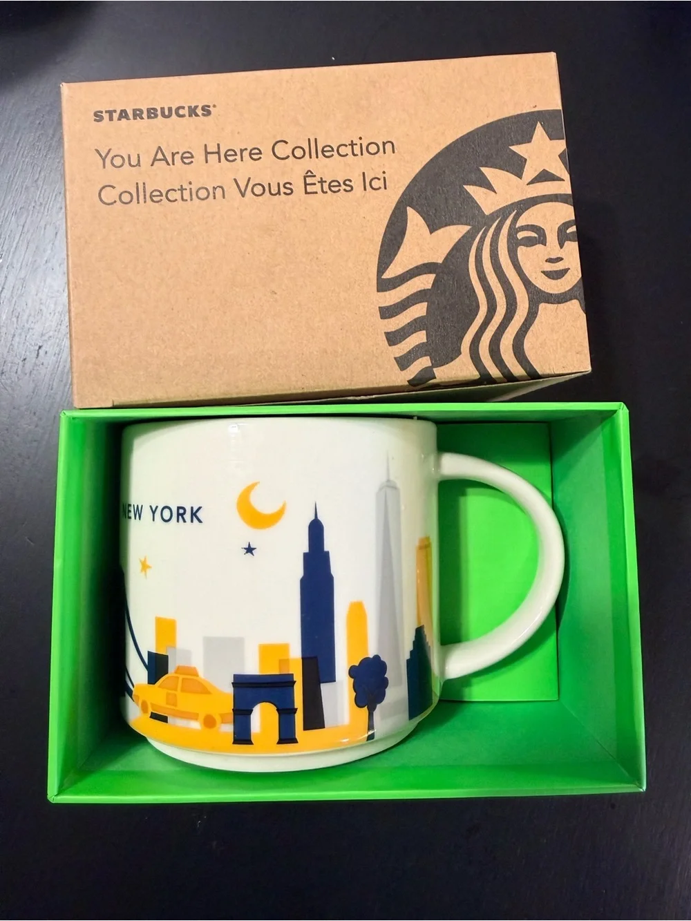 New in box Starbucks You are here collection. New York. Retired